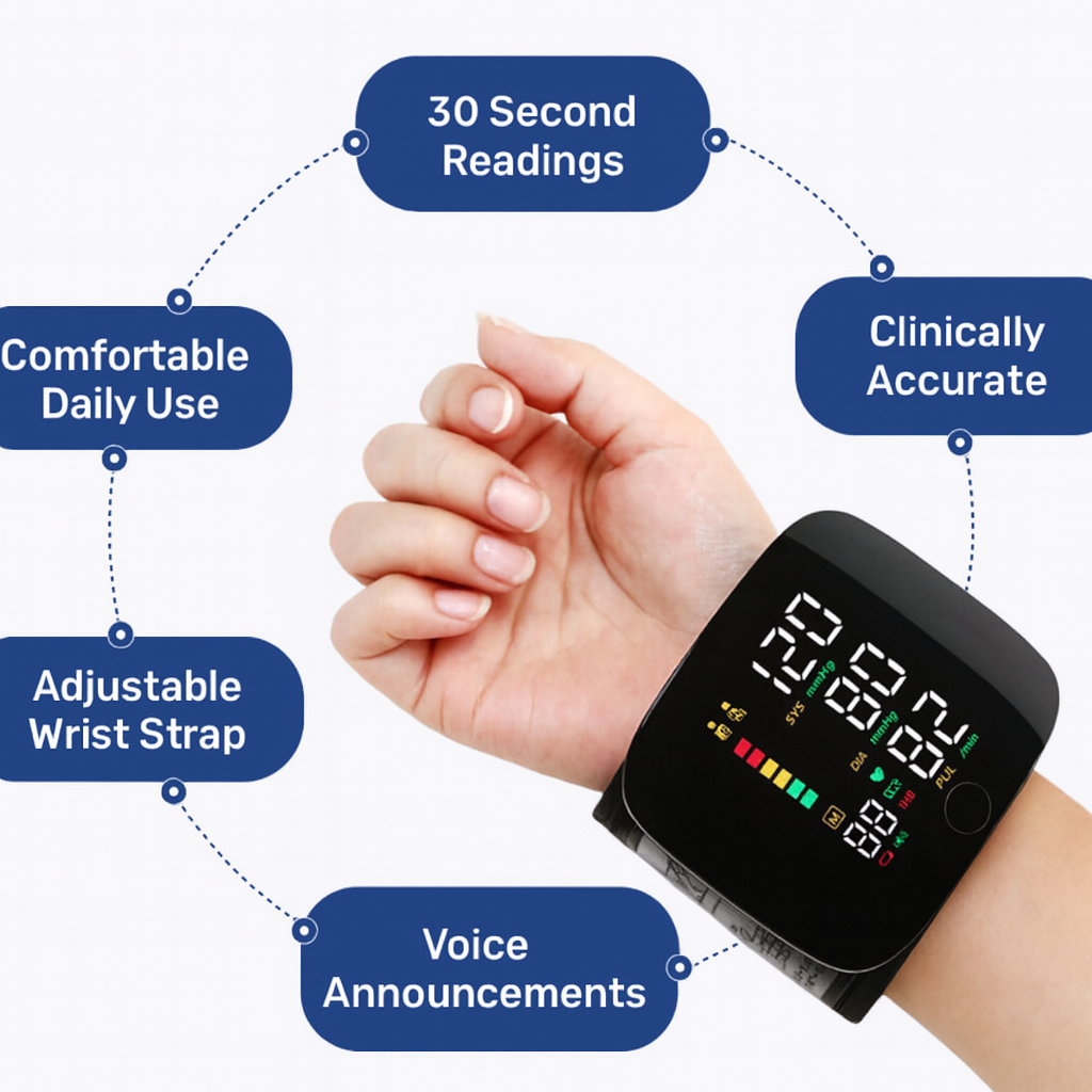 SteadyVital Blood Pressure Monitor